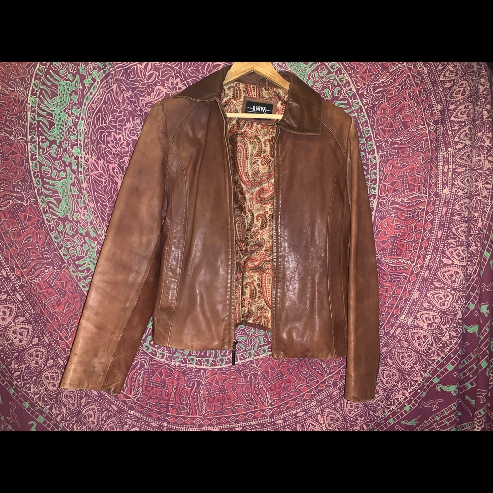 Brown Leather Jacket